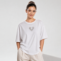 Vera Minimal Chest Logo Tee