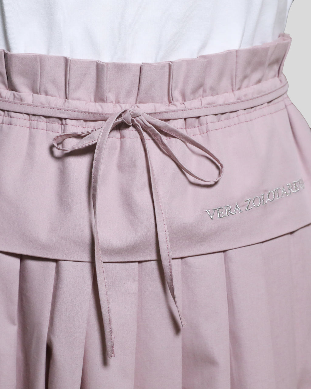 Lined Peplum Flow Maxi Skirt