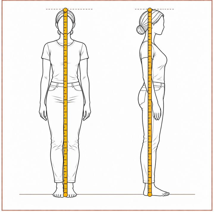 How to measure body height